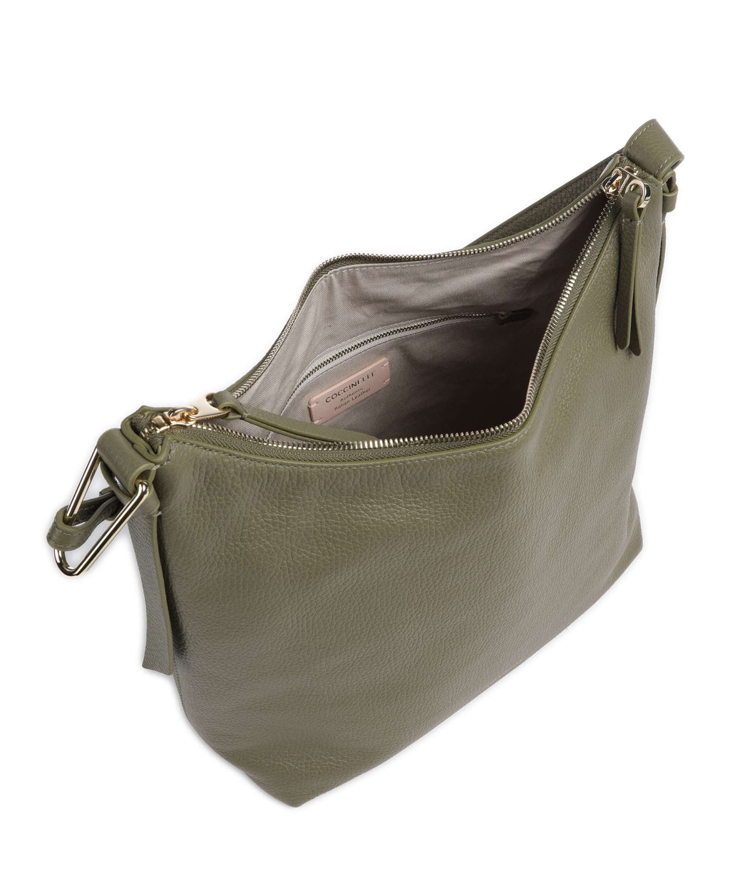 Coccinelle Malory Hobo bag laurel green
