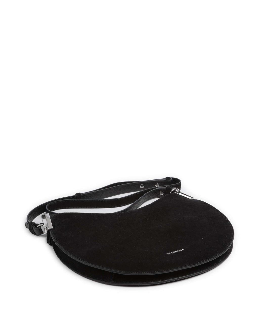 Coccinelle Sunup Suede Hobo bag noir