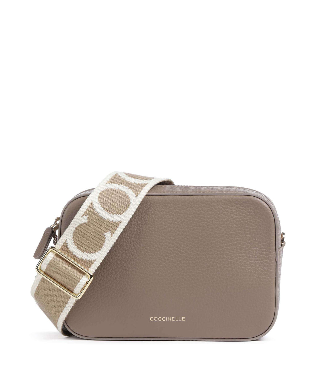 Coccinelle Tebe Crossbody bag warm taupe