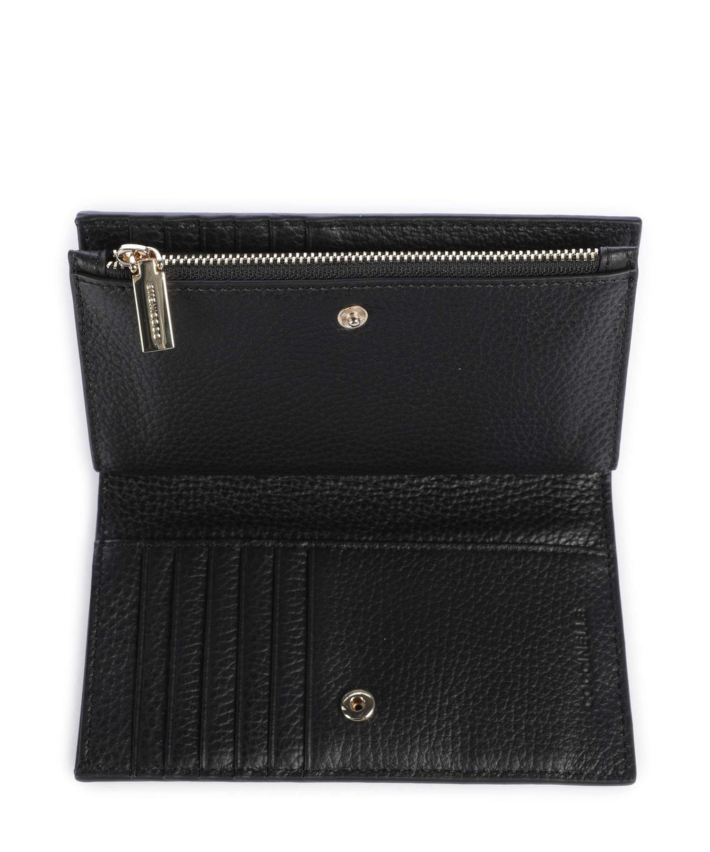 Coccinelle Metallic Soft Wallet noir