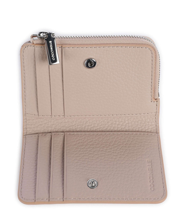 Coccinelle Metallic Monogram Wallet multicolour/blanco/rosette