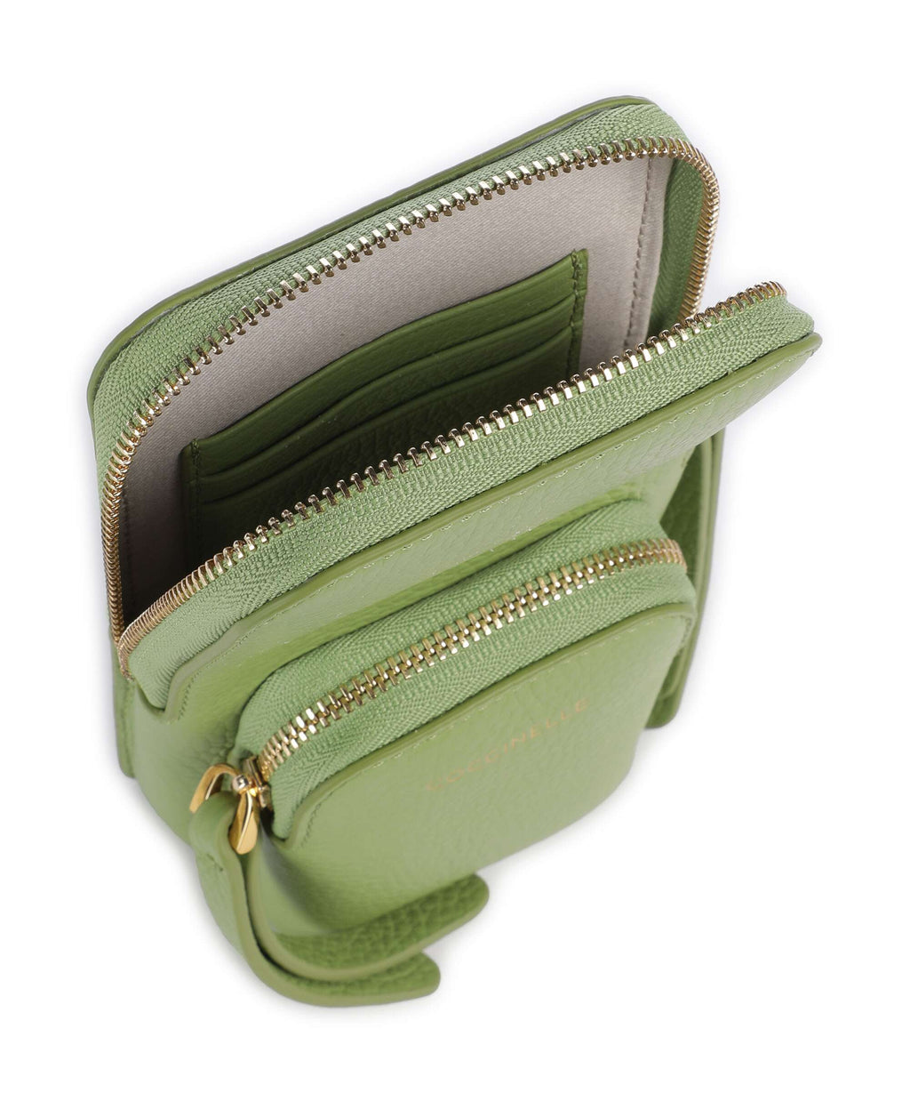 Coccinelle Pixie Phone bag guacamole