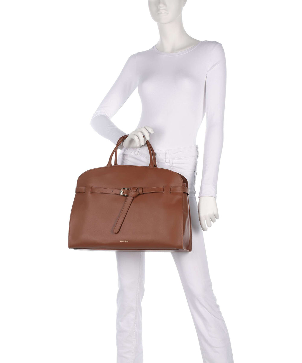 Coccinelle Sabine Handbag cognac