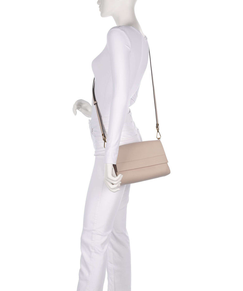 Coccinelle Boheme Grana Double Shoulder bag rosette/warm taupe