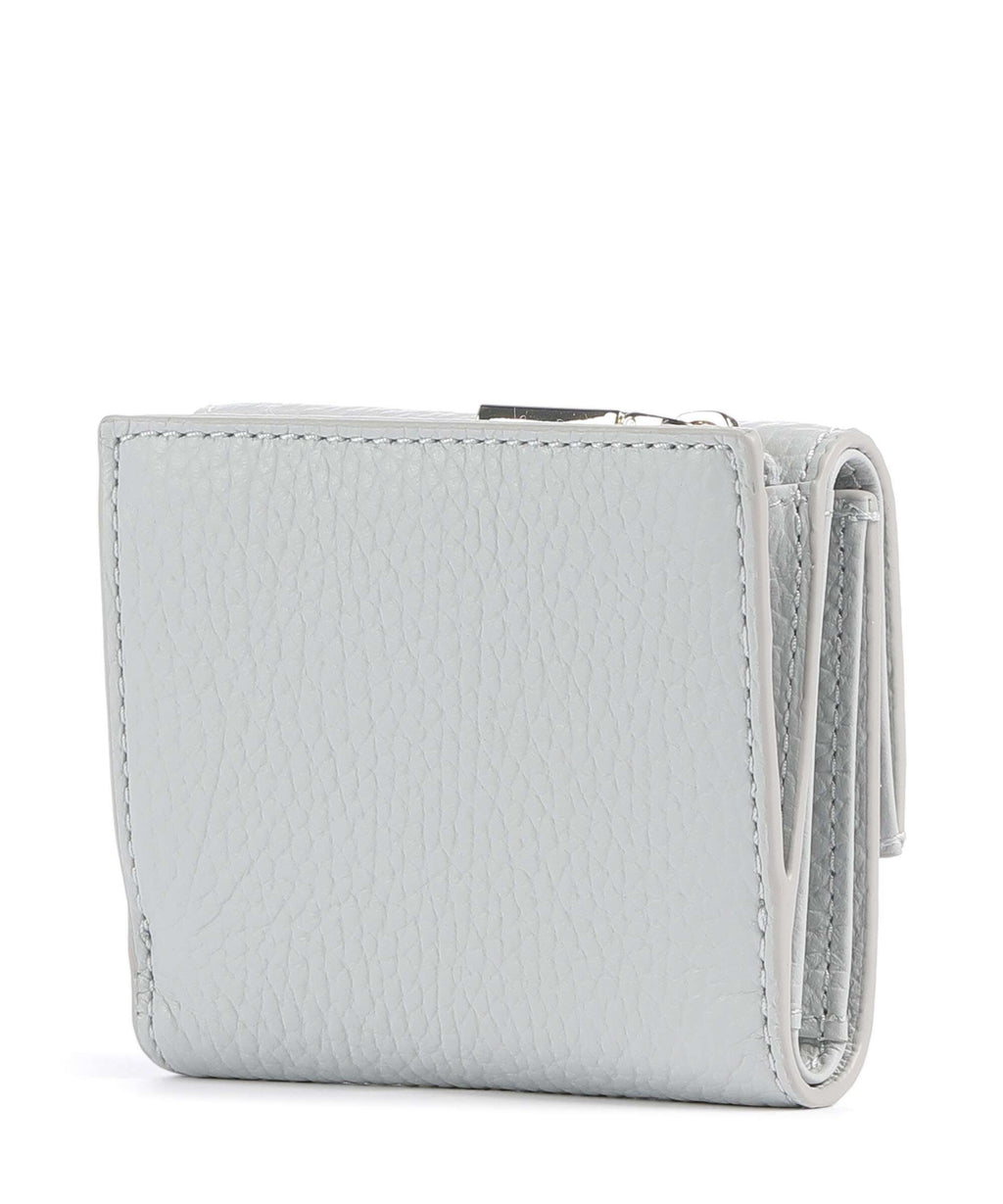 Coccinelle Metallic Soft Wallet snow