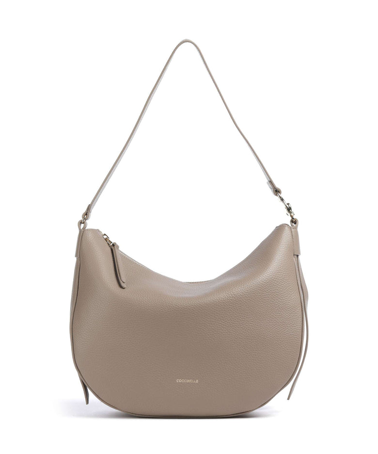 Coccinelle C-Easy Hobo bag warm taupe