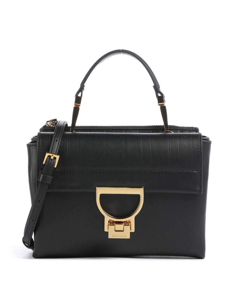 Coccinelle Arlettis Plisse Crossbody bag noir