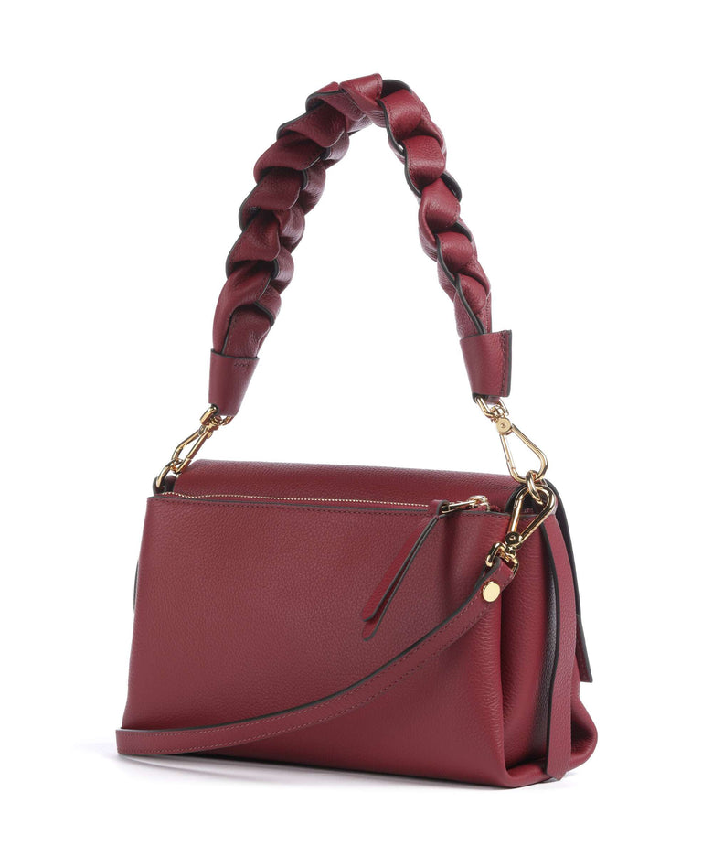 Coccinelle Boheme Grana Double Shoulder bag ribes/prune