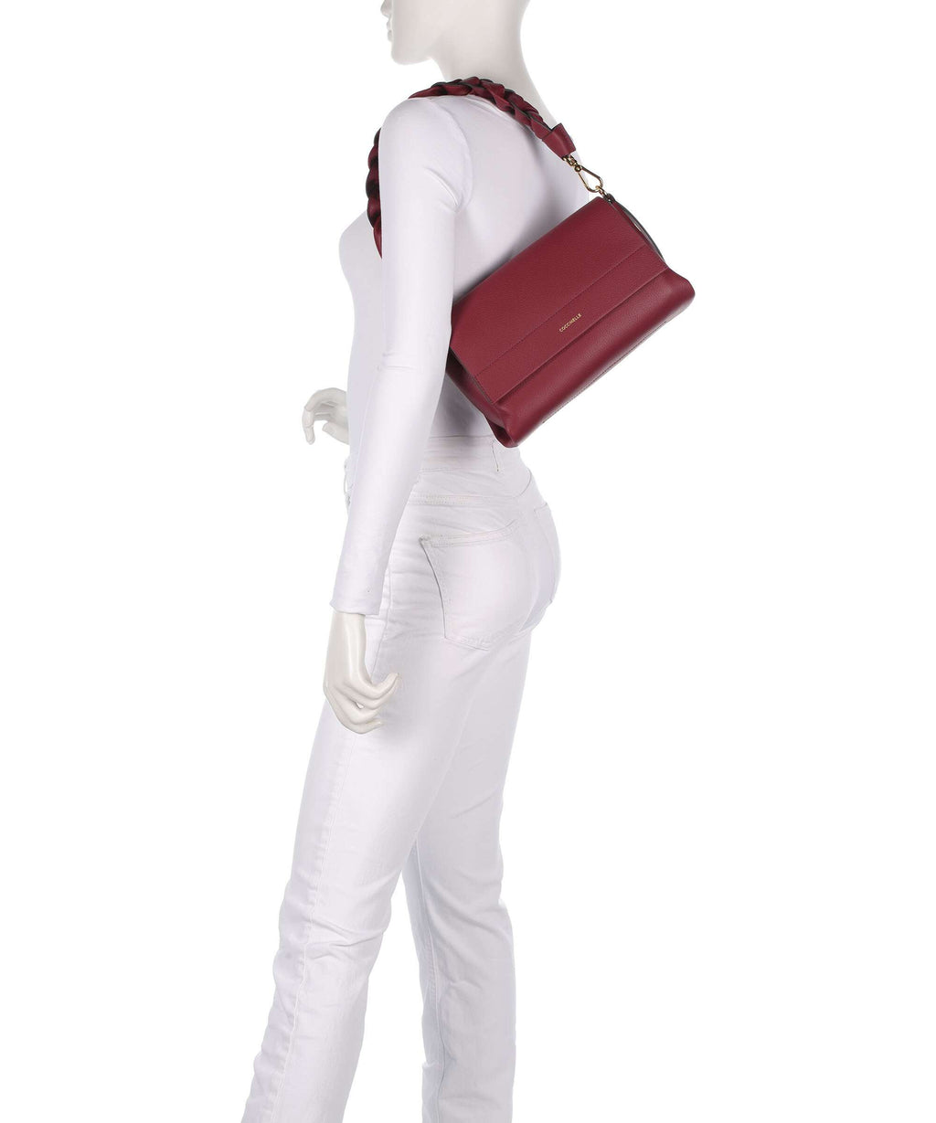 Coccinelle Boheme Grana Double Shoulder bag ribes/prune