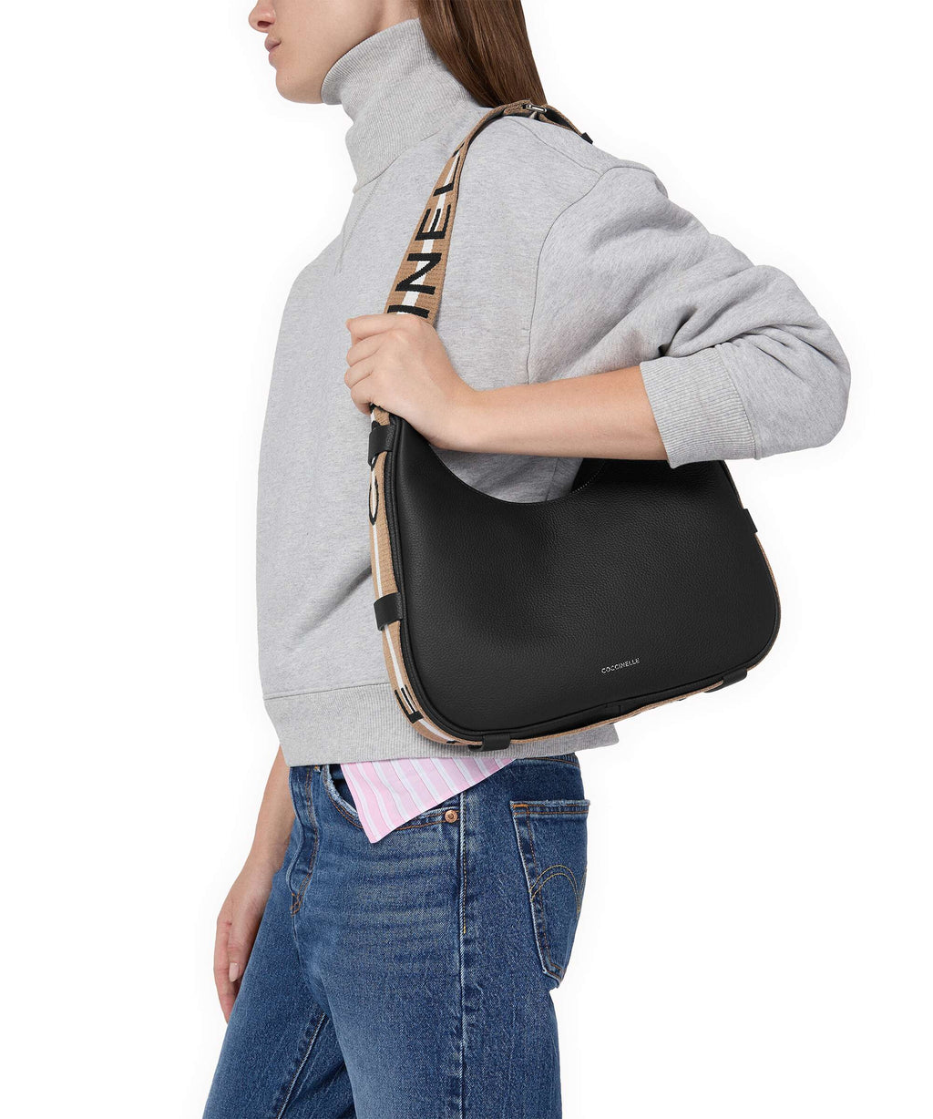 Coccinelle Raquel Shoulder bag noir/cognac