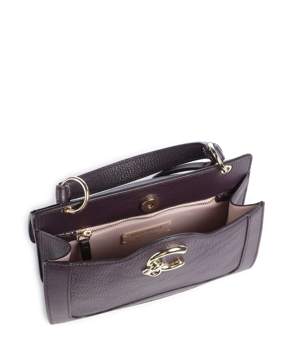 Coccinelle C-Me Handbag prune