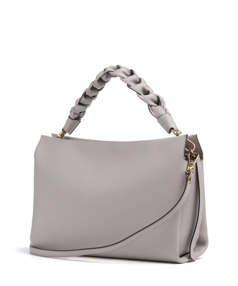 Coccinelle Boheme Grana Double Hobo bag oyster/pearl