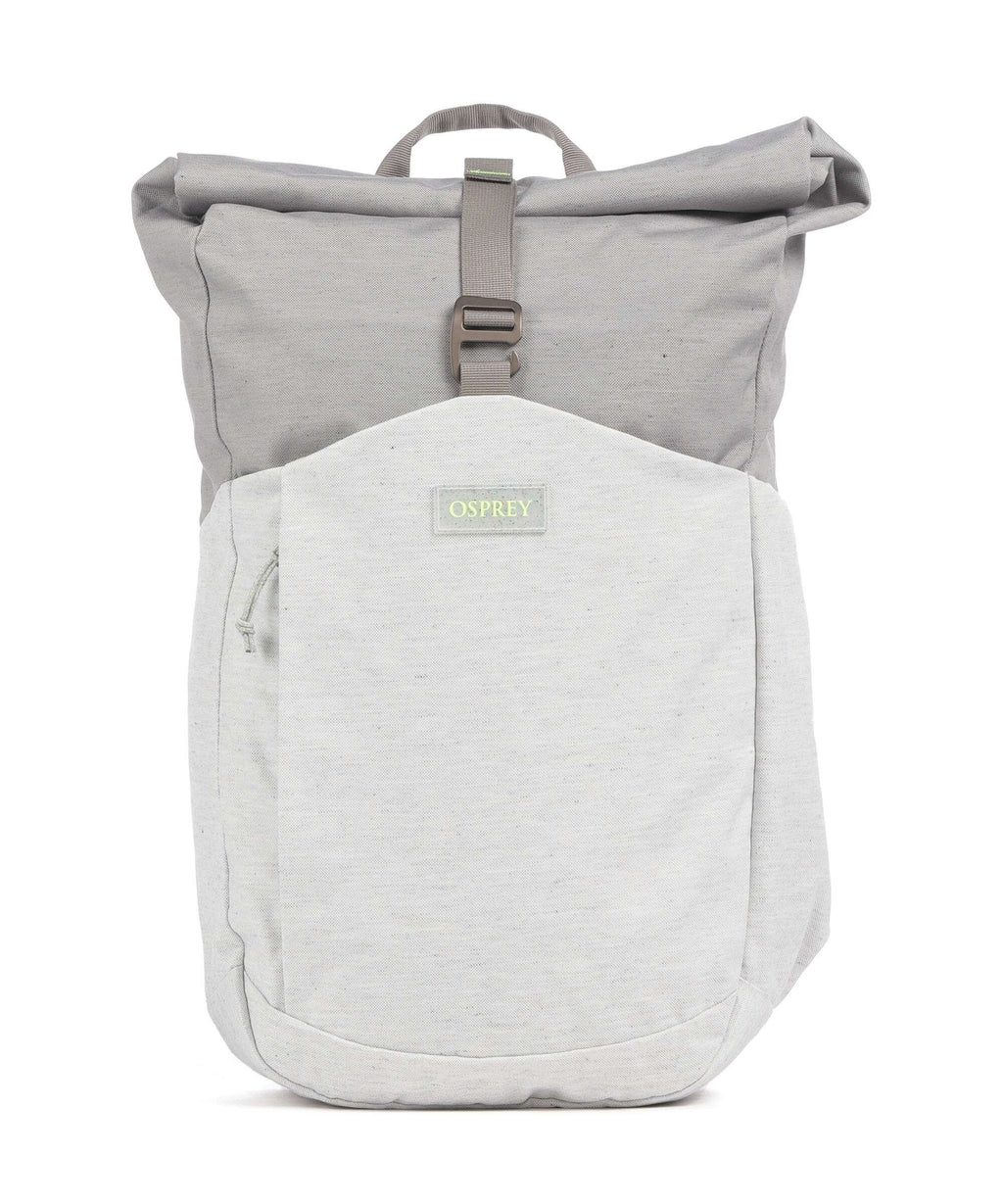 Osprey Arcane Rolltop backpack earth pediment grey block