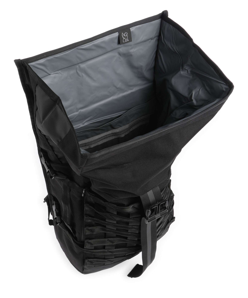 Chrome Barrage 34 Rolltop backpack black