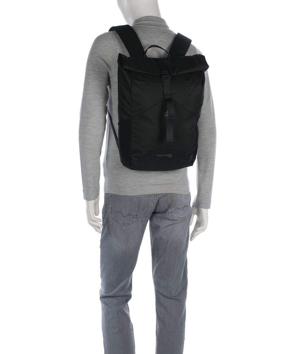 Tropicfeel Roll Go Rolltop backpack core black