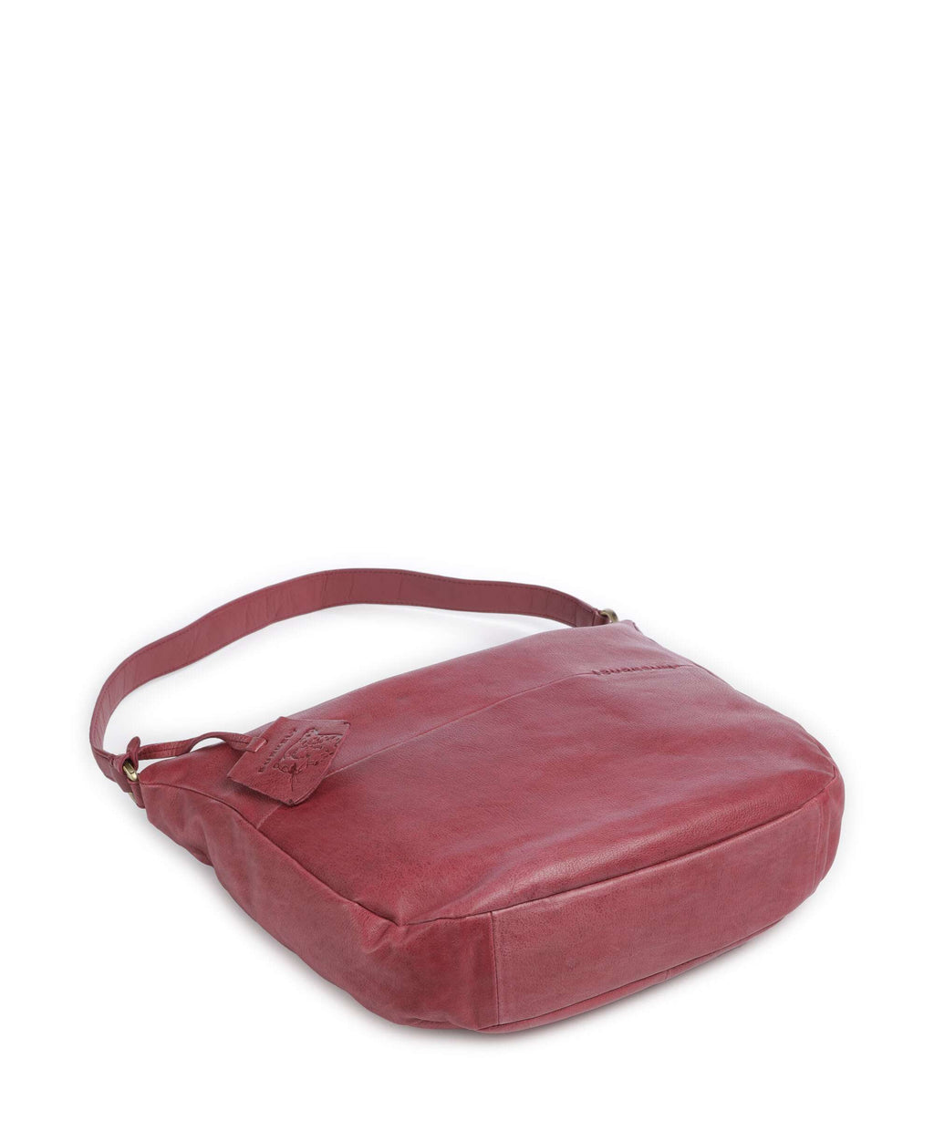 Burkely Natural Norah Hobo bag poppy pink