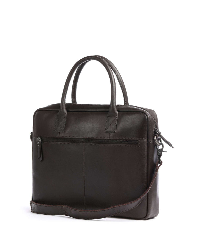 Burkely Vintage Jack Briefcase dark brown