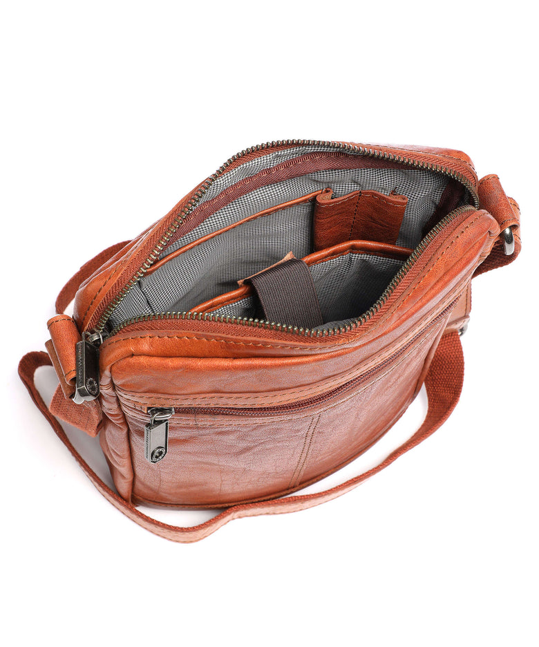 Spikes & Sparrow Bronco Crossbody bag brandy