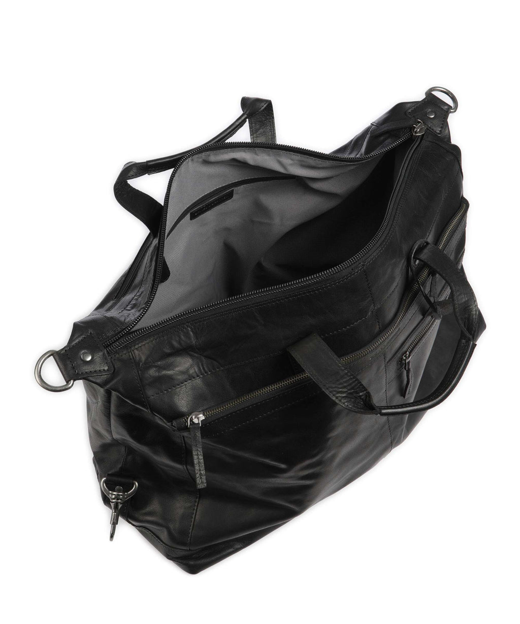 Spikes & Sparrow Bronco Weekend bag black