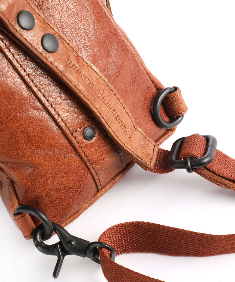 Spikes & Sparrow Bronco Sling bag cognac
