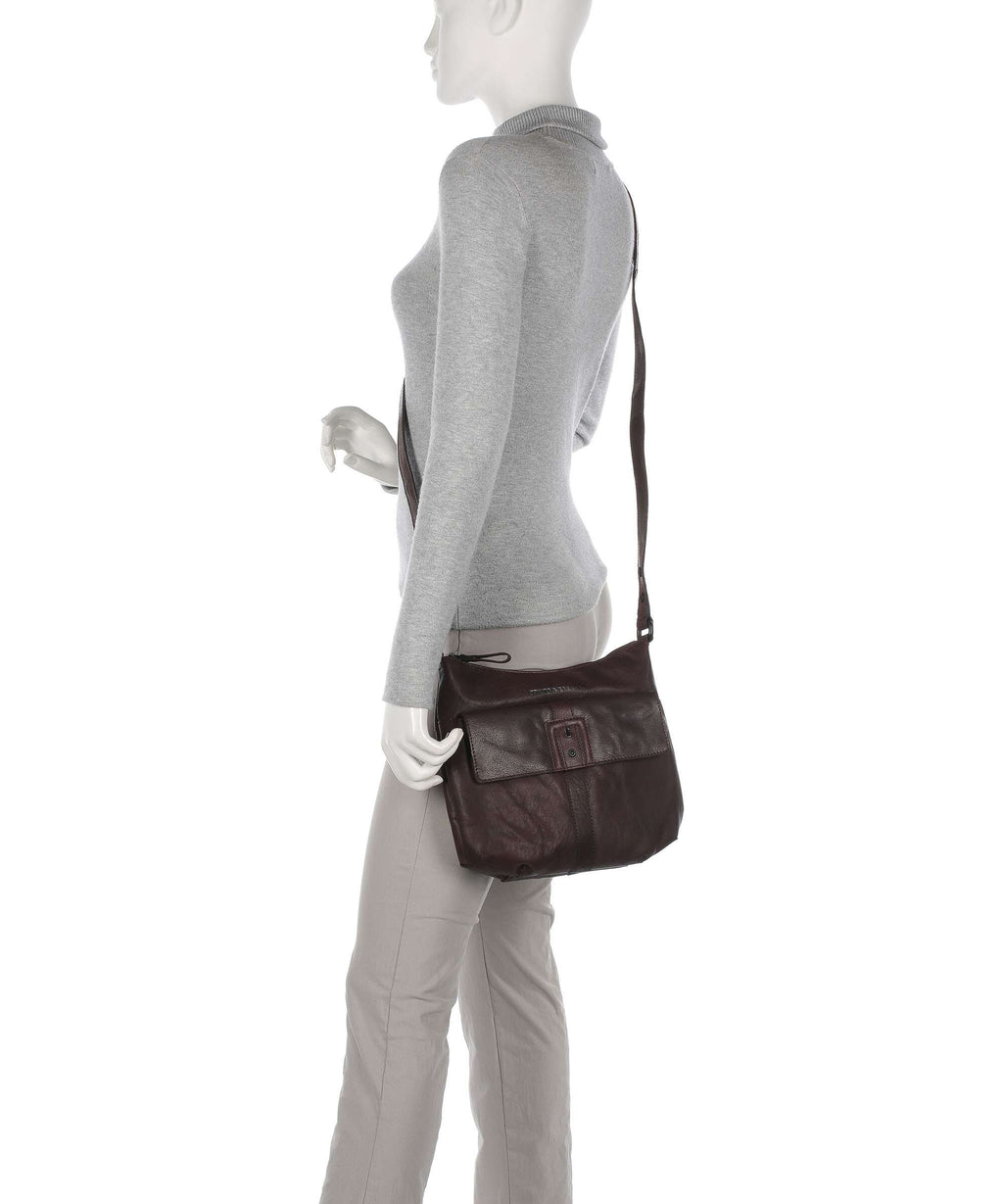 Spikes & Sparrow Bronco Shoulder bag dark brown