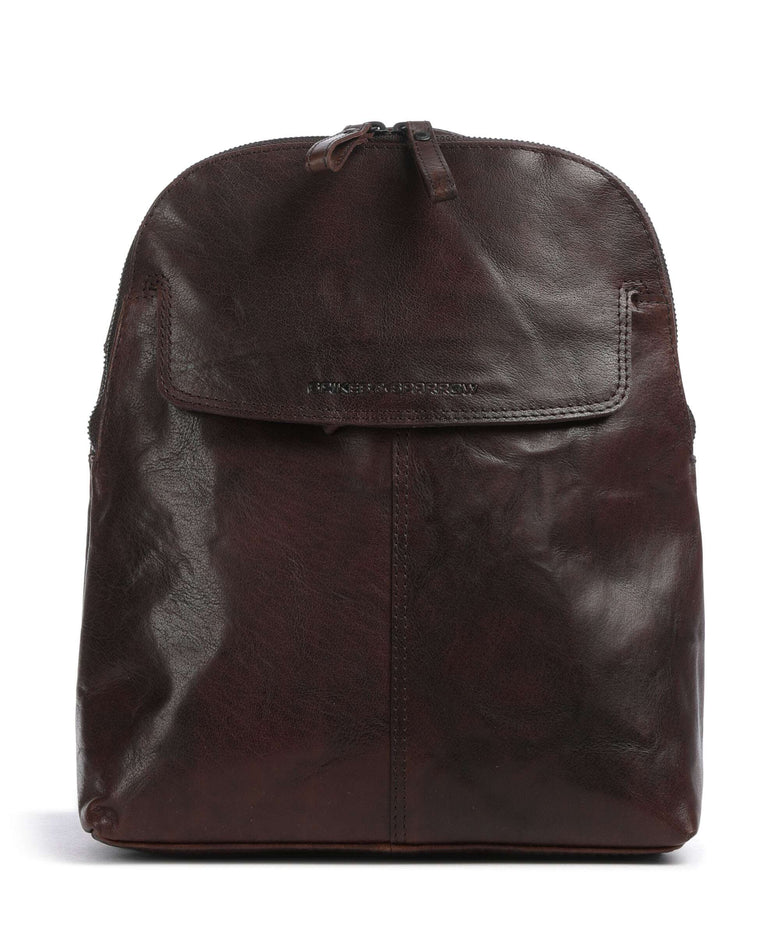 Spikes & Sparrow Bronco Jessicca Backpack dunkelbraun