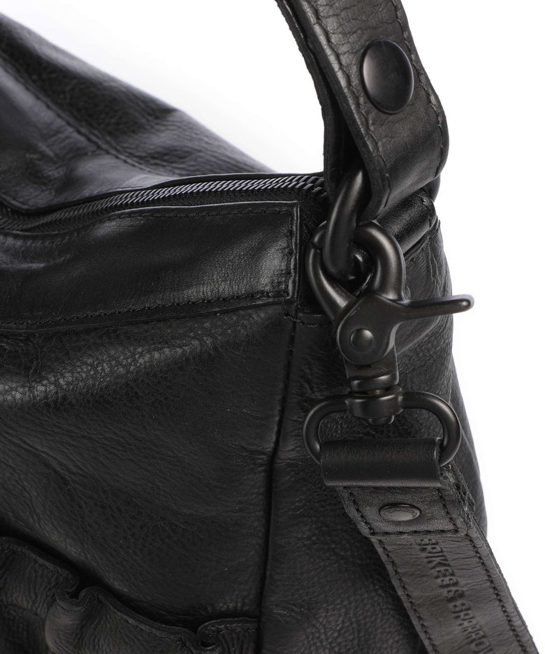 Spikes & Sparrow Apache Jinny Hobo bag black