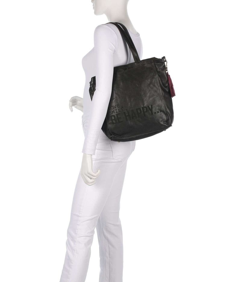 Taschendieb Wien Glücksbrücke 2 Tote bag green forest