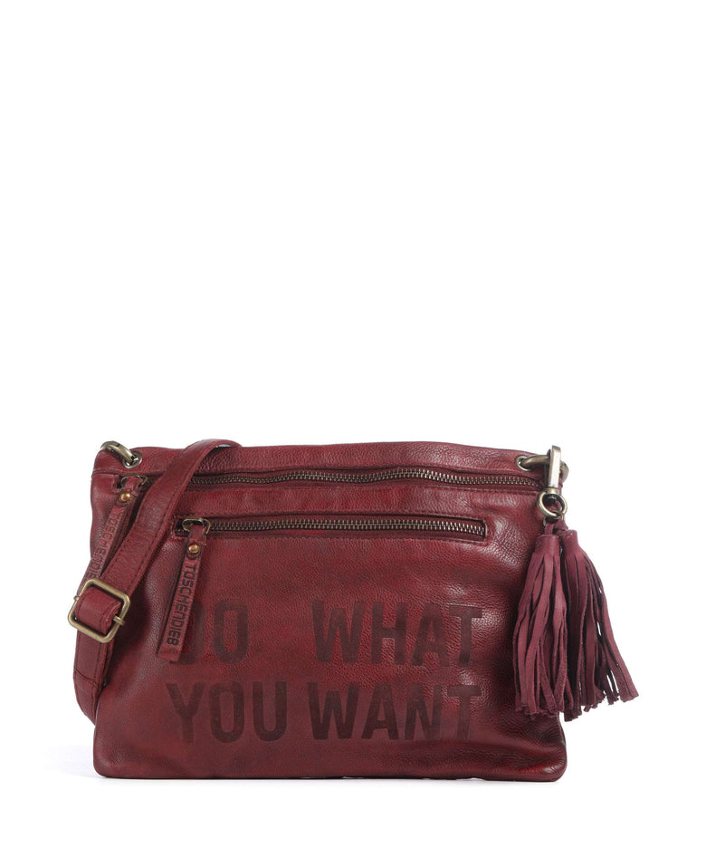 Taschendieb Wien Hanfgasse 4 Crossbody bag red burgundy