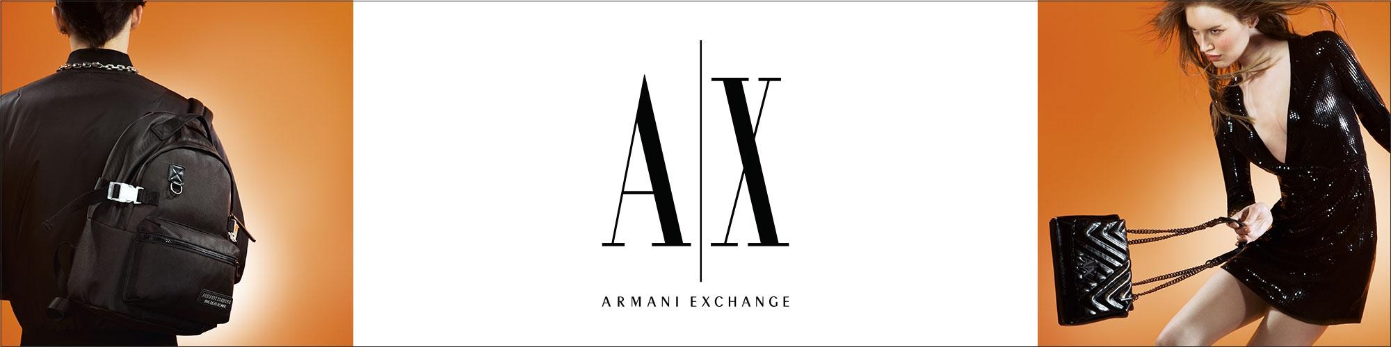 Armani Exchange Men's Monogram Crossbody Bag