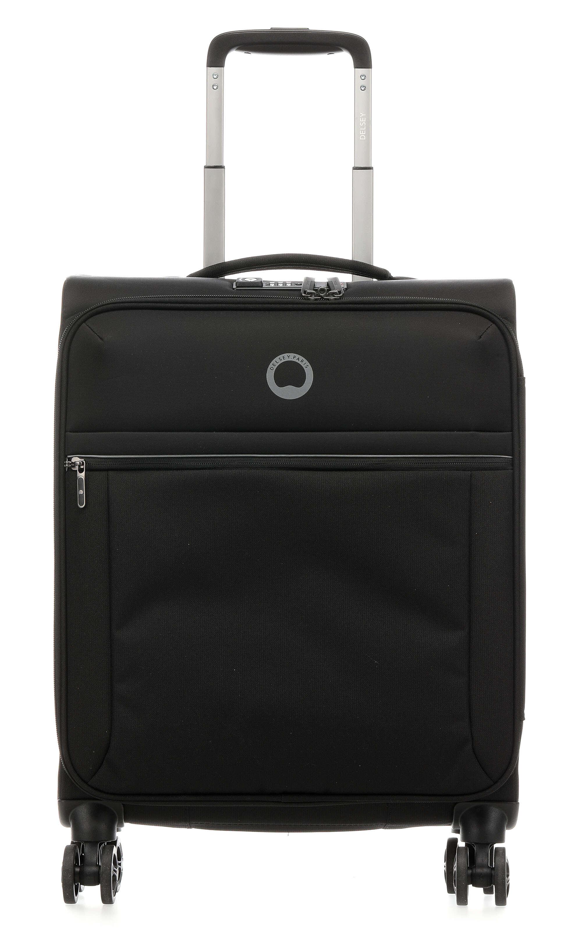 Delsey Paris Brochant 2.0 Slim Line Maleta Con 4 Ruedas Negro 55 Cm ...