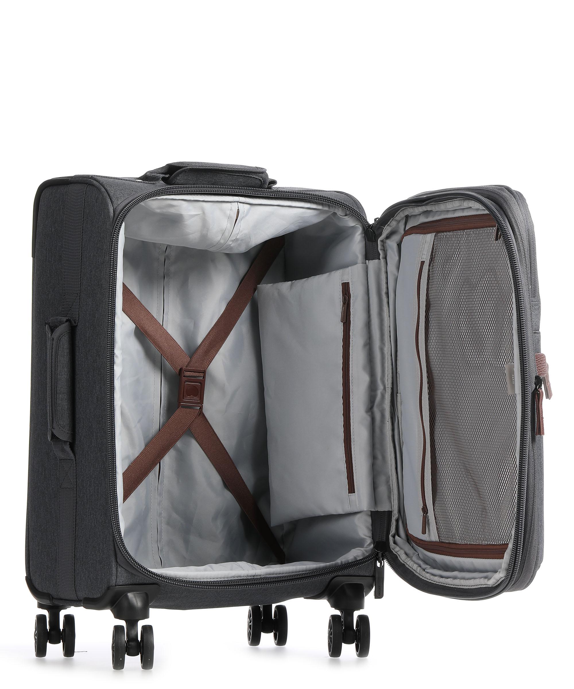 Delsey Paris Maubert 2.0 Spinner (4 Wheels) Anthracite 55 Cm ...