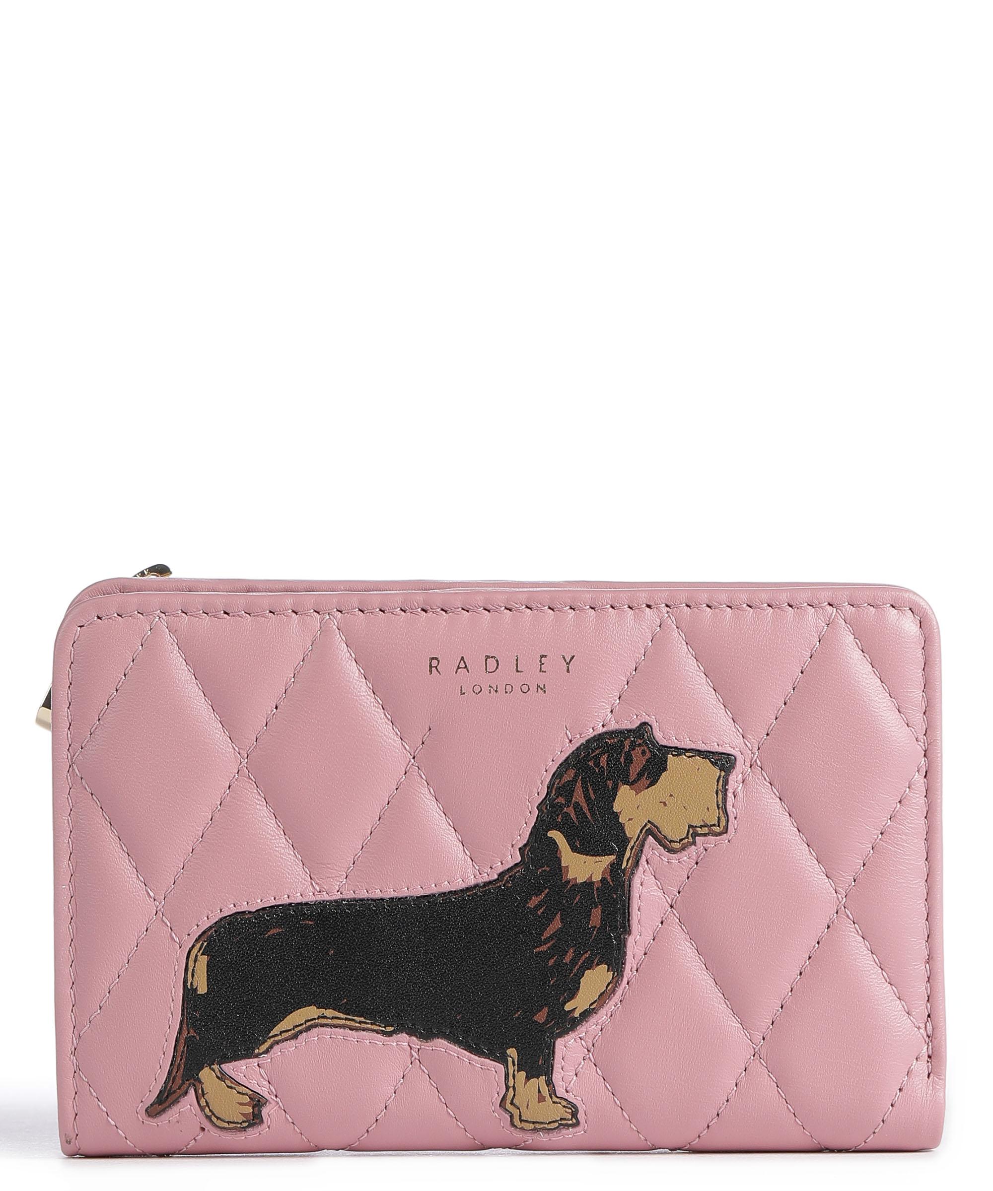 Radley London Radley And Friends Geldbörse Fein Genarbtes Leder Rosa ...