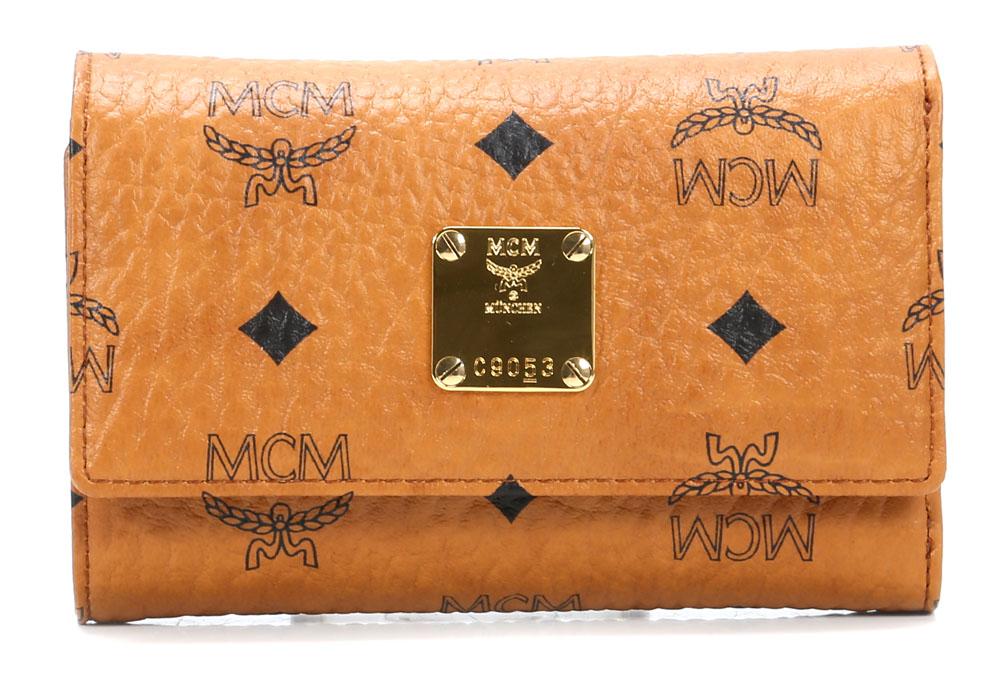 Mcm 2024 wallet cognac